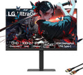LG 27 inch QHD Monitor | 300Hz -1ms | AMD FreeSync Premium, G-SYNC Compatibility | USB-C, HDMI 2.1 | Built-in Speaker | Tilt/Height/Pivot Adjustable Stand | W/HDMI