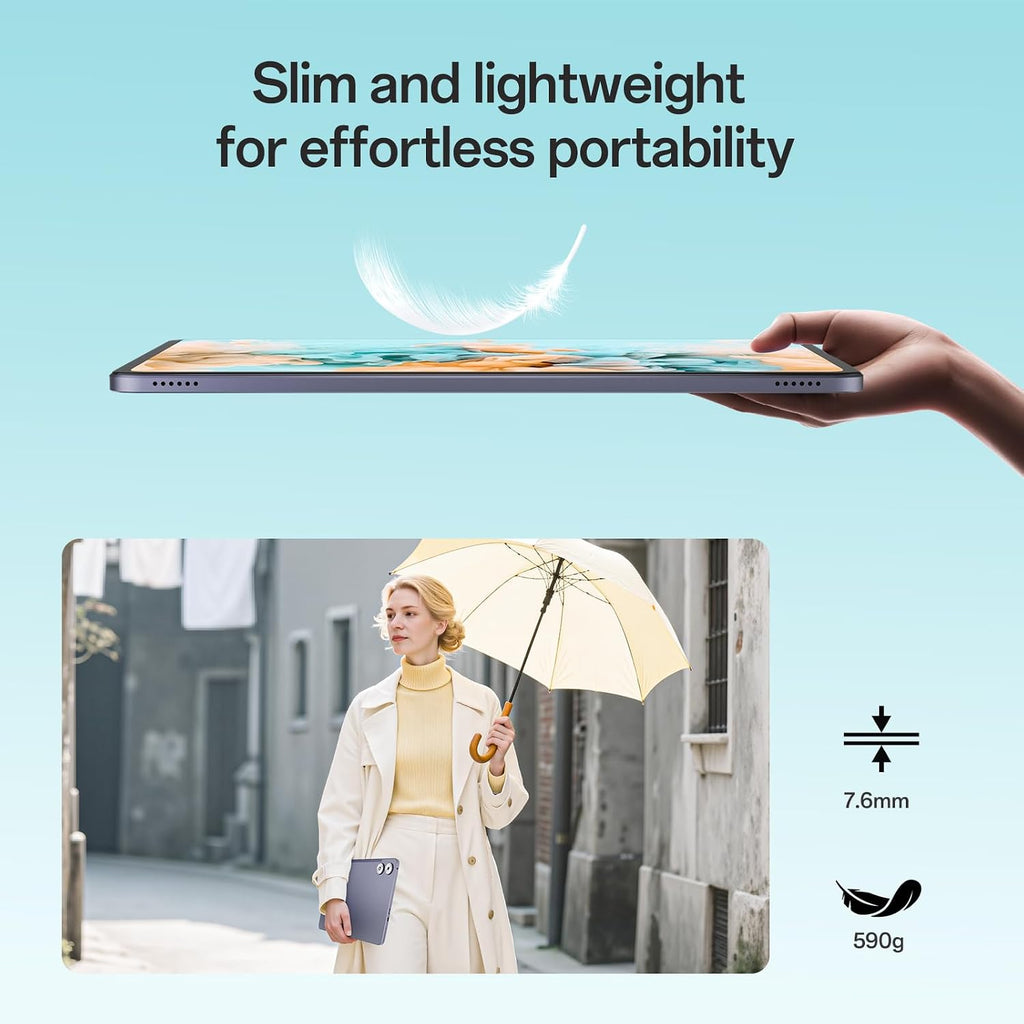 Android Tablet 12 Inch with 𝟑𝟎𝐆𝐁 𝐑𝐀𝐌 𝟏𝟐𝟖𝐆𝐁 𝐑𝐎𝐌, Octa-Core Processor, 2000 * 1200 FHD IPS Touch Screen, 5MP+13MP Dual Camera, 8800mAh Battery, 2K Android 16 Tablet, 2.4G/5G WiFi, BT 5.0
