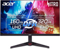 Acer Nitro 27' 4K UHD 3840 x 2160 Gaming IPS Monitor | AMD FreeSync | Up to 144Hz Refresh Rate with DFR to FHD 320Hz| Up to 0.5ms | 1 x Port 1.4 & 2 x HDMI 2.1 Ports | VG270K V4bmiipx (Renewed)