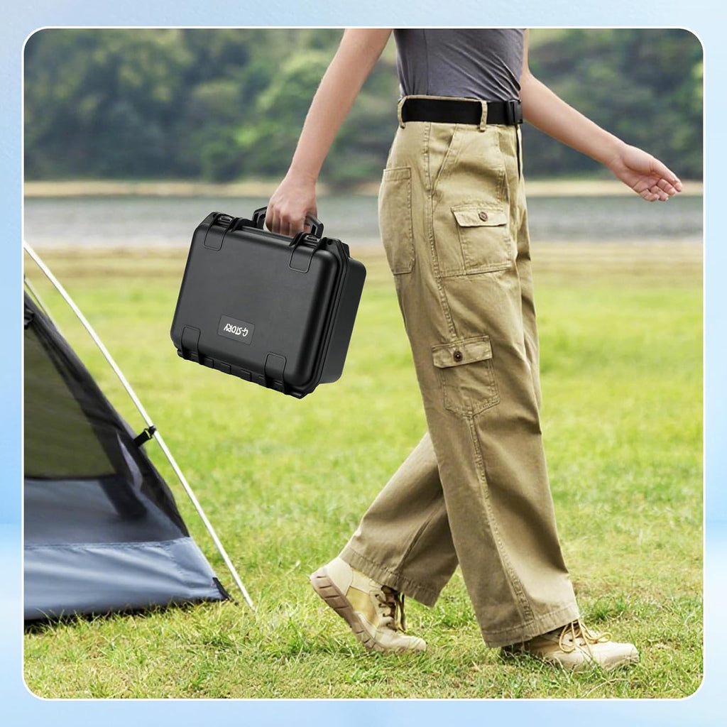 G-STORY 14'' Portable Monitor Case for Switch 2,4K&60Hz or 1080P&120Hz Portable Gaming Monitor IPS Screen HDMI Shock-Resistant Travel carrying Bag Game Mode,Travel Monitor fo Switch2(no Included)