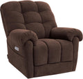 EONIX Mordern Massage Rocker Recliner Chair, Dual Motor Power Rocking Recliners for Small Spaces, Lazy Boy Recliner Chair with Heat and Massage for Living Room, Bedroom, Study, Coffee