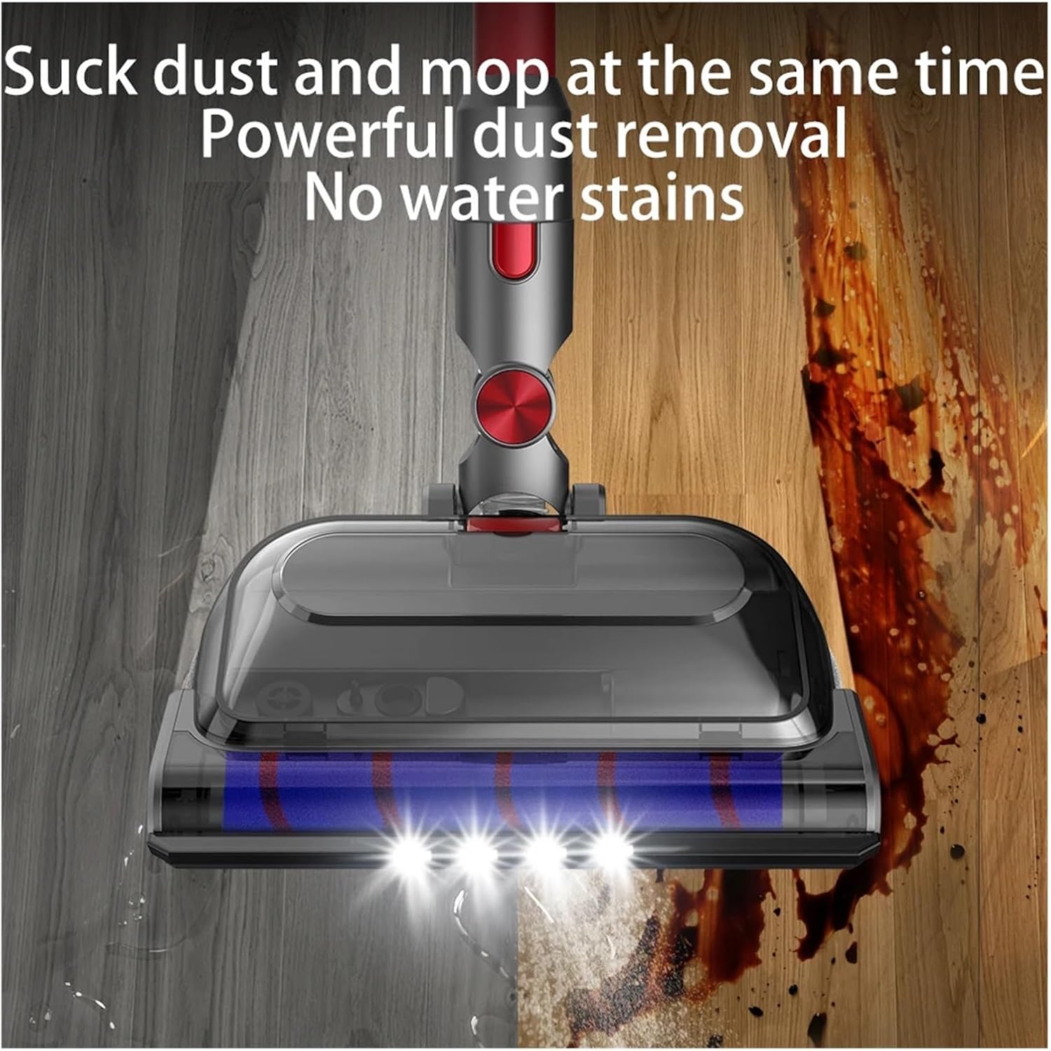 BeNtli Vacuum Cleaner Spare Parts，Electric Dry and Wet Floor Brush Heads，Home Floor Mop Heads，Compatible for Dyson V11 V7 V8 V10 V15