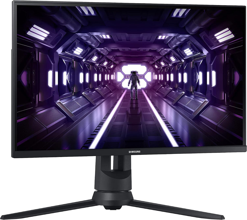Samsung Odyssey G3 Series 24-Inch FHD 1080p Gaming Monitor, 144Hz, 1ms, 3-Sided Border-Less, VESA Compatible, Height Adjustable Stand, FreeSync Premium (LF24G35TFBNXZA)