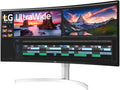 LG 38' 38BN95C-W QHD+ Nano IPS Curved UltraWide™ Monitor (3840x1600) with Thunderbolt™ 3 Port, 1 ms Response Time, 144 Hz Refresh Rate, DisplayHDR™ 600, Black Stabilizer & Dynamic Action Sync