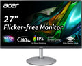 acer CB272U Ebmiiprx 27' WQHD 2560 x 1440 Home Office Monitor | AMD FreeSync | 1ms VRB | 100Hz | Zero Frame | Height Adjustable Stand with Swivel, Tilt & Pivot (Display Port 1.2 & 2 x HDMI 2.0 Ports)