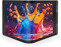 wisecoco Portable Water Cooling Curved Screen Monitor 6.5 inch 2K 2560×1440 IPS with Magnic Stand External Computer Laptop OLED Monitor for PC Laptop Desktop (Black)