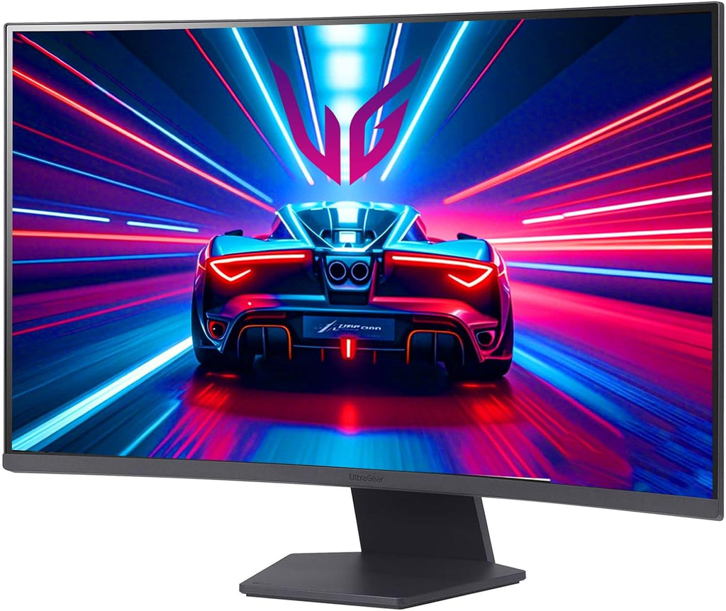 LG 32 Inch Ultragear QHD 1440P Curved Gaming Monitor, 180Hz, 1ms, 1000R, Widescreen, AMD FreeSync, HDR10, Black Stabilizer, sRGB 99%, DisplayPort & HDMI, Borderless Design, Tilt Adjustment, Black