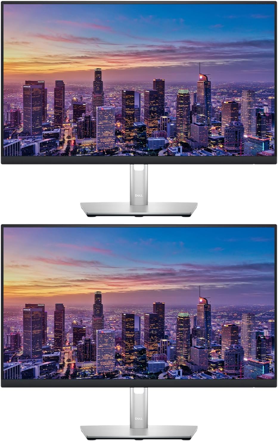 Dell P2423DE 24-inch 1440P Quad HD 2K Backlit LED LCD Monitor, 2-Pack Low Blue Light, Full Dock, Daisy Chain, IPS, HDMI, DisplayPort, USB Hub, USB-C and Ethernet (Renewed)