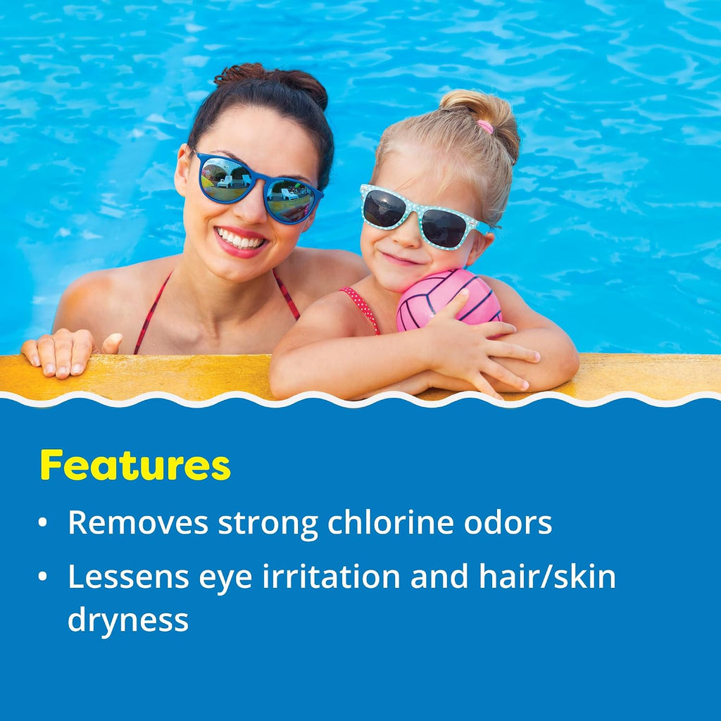 In The Swim Chlorine Neutralizer for Swimming Pools - Quickly Reduces Chlorine Sanitizer Levels - 90% Sodium Thiosulfate - 40 Pounds