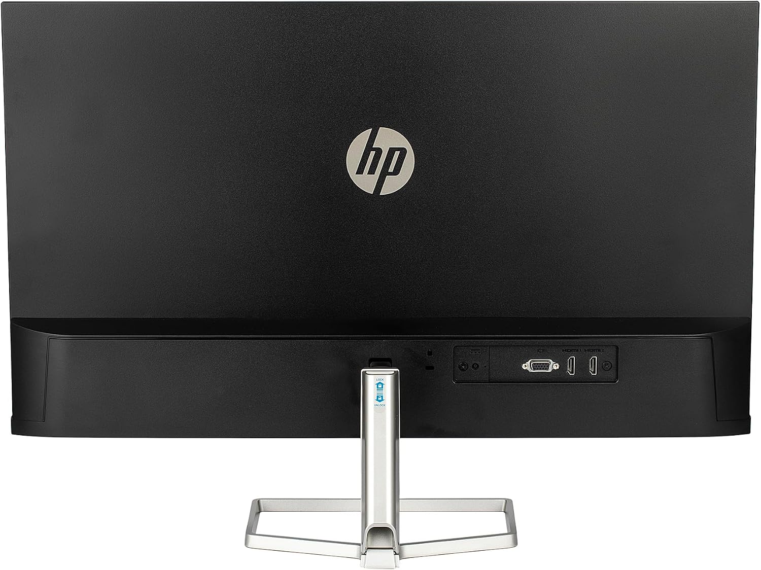 HP Series 5 527SF 27' Full HD (1920×1080) Monitor | IPS Display, 100Hz Refresh Rate, Slim Bezel Design, Eye Comfort Technology & HDMI Connection, Replaces M27F (94F44AA#ABA) + Screen Protector + More