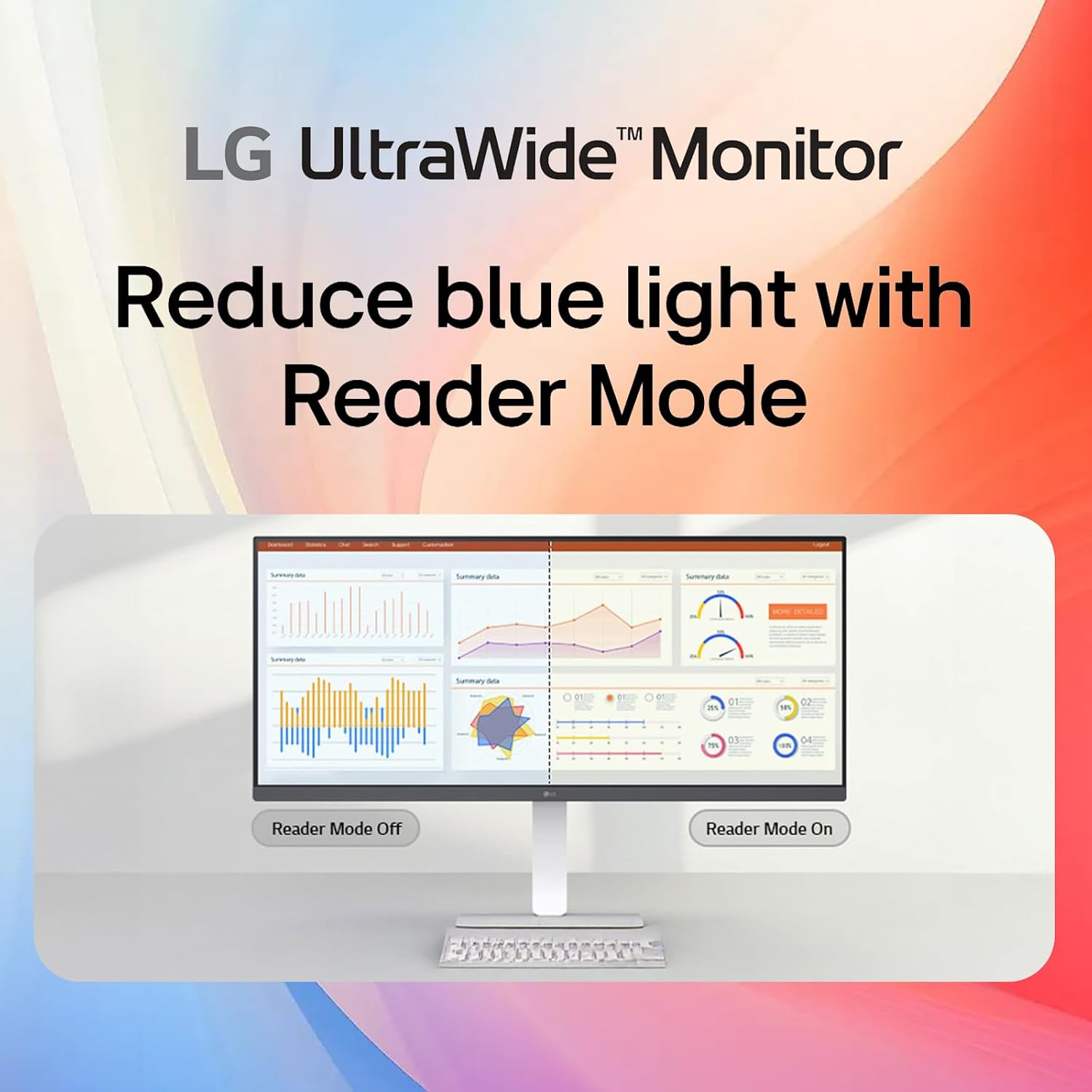 LG 34 Inch UltraWide Monitor, 21:9 WFHD (2560 x 1080) IPS Display, 100Hz, VESA DisplayHDR 400, FreeSync, Flicker Safe, USB Type-C, HDMI, DisplayPort, Speakers, VESA Mount, Home Office Computer,Black