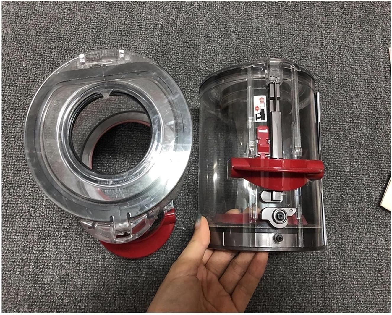 Cyclone Dust Collector, Compatible for Dyson V11 U.S Dust Bin Robot Vacuum Cleaner Spare Parts Filter Bucket Replacement Accesories (Color : V11 US version-03)