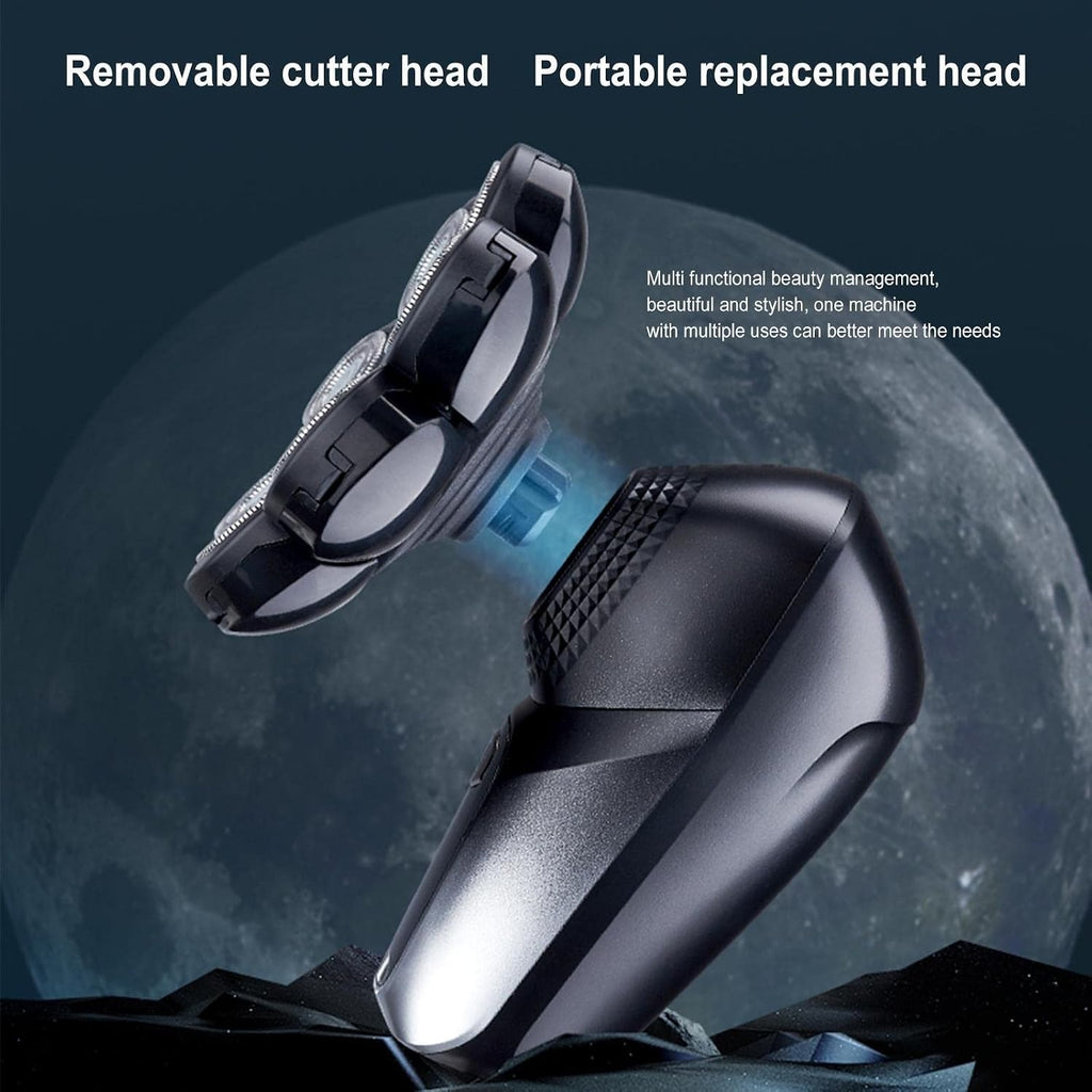 Electric Razor for Men, 8D Face Head Electric Shavers For Bald Men Electric Bald Head Shaver With Nose Hair Trimmer Waterproof Rotary Shave