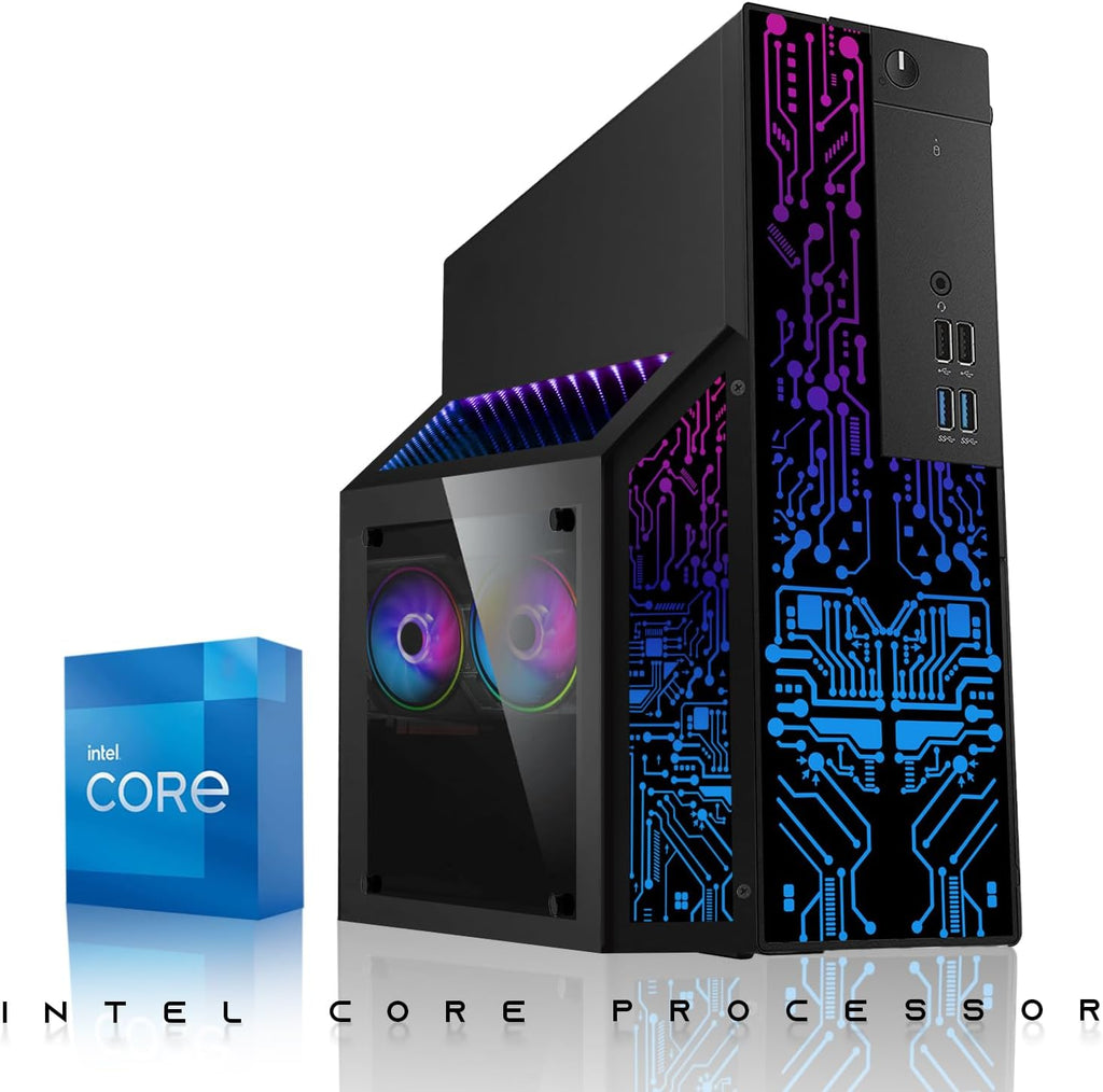 HP G3 Gaming Desktop PC Bundle with Core i7 32GB RAM 1TB SSD 27 inch Curved Monitor RTX 1660s Graphics RGB Keyboard with AI-Enabled Copilot Key Mouse Headphones Webcam Windows 11(Renewed)