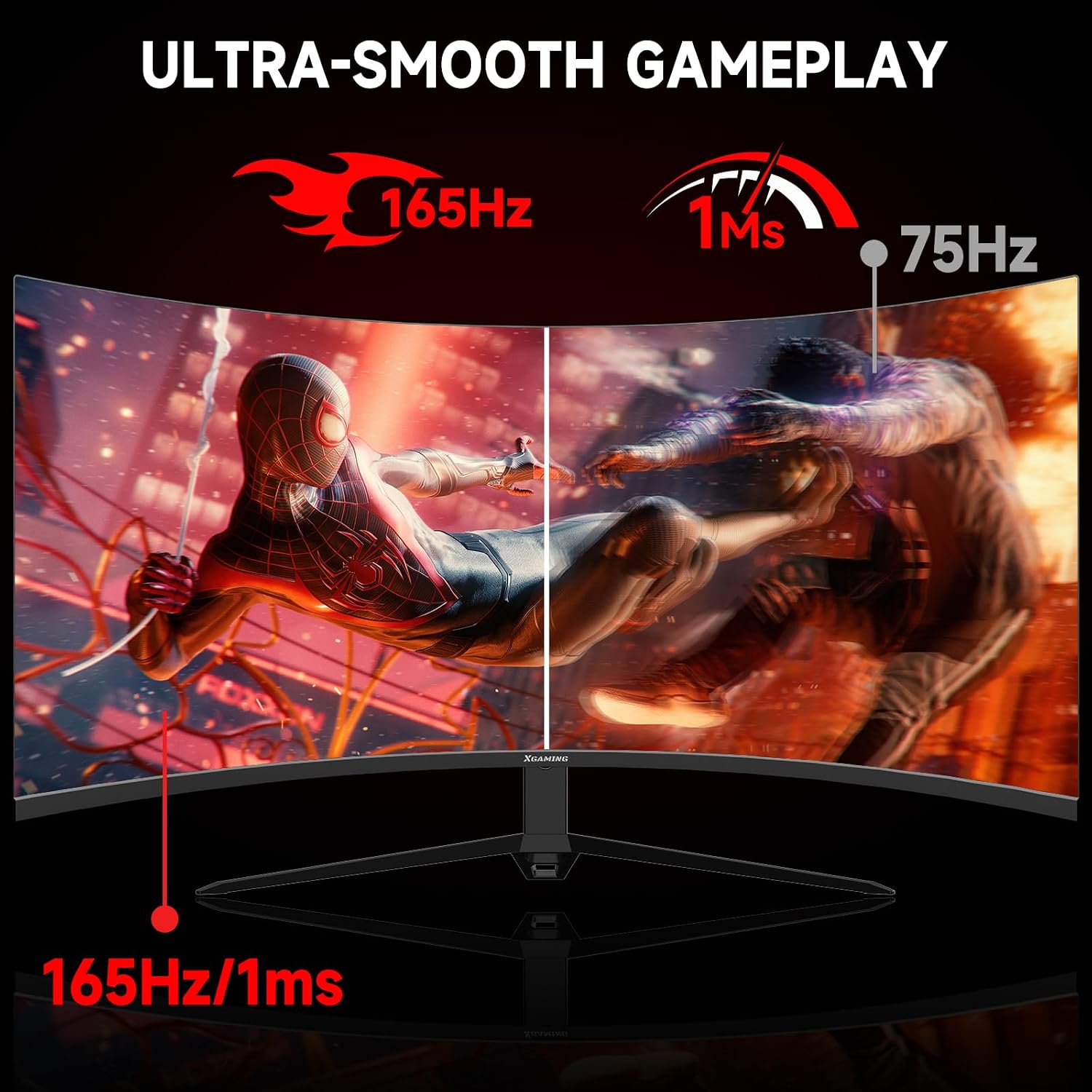 memzuoix Monitor Gaming (WQHD165HZ, 34inch)