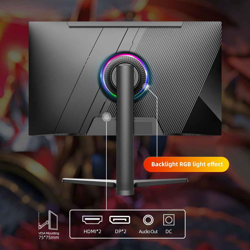 CUNPU 32 Inch 4k Gaming Monitor, 144Hz UHD Fast IPS Panel, 1ms GTG, sRGB 120%,10 Bit, Gsync & FreeSync, Support Xbox PS5 4k 120Hz VRR ALLM, HDMI 2.1,DP 1.4, Height/Vertical Adjustment