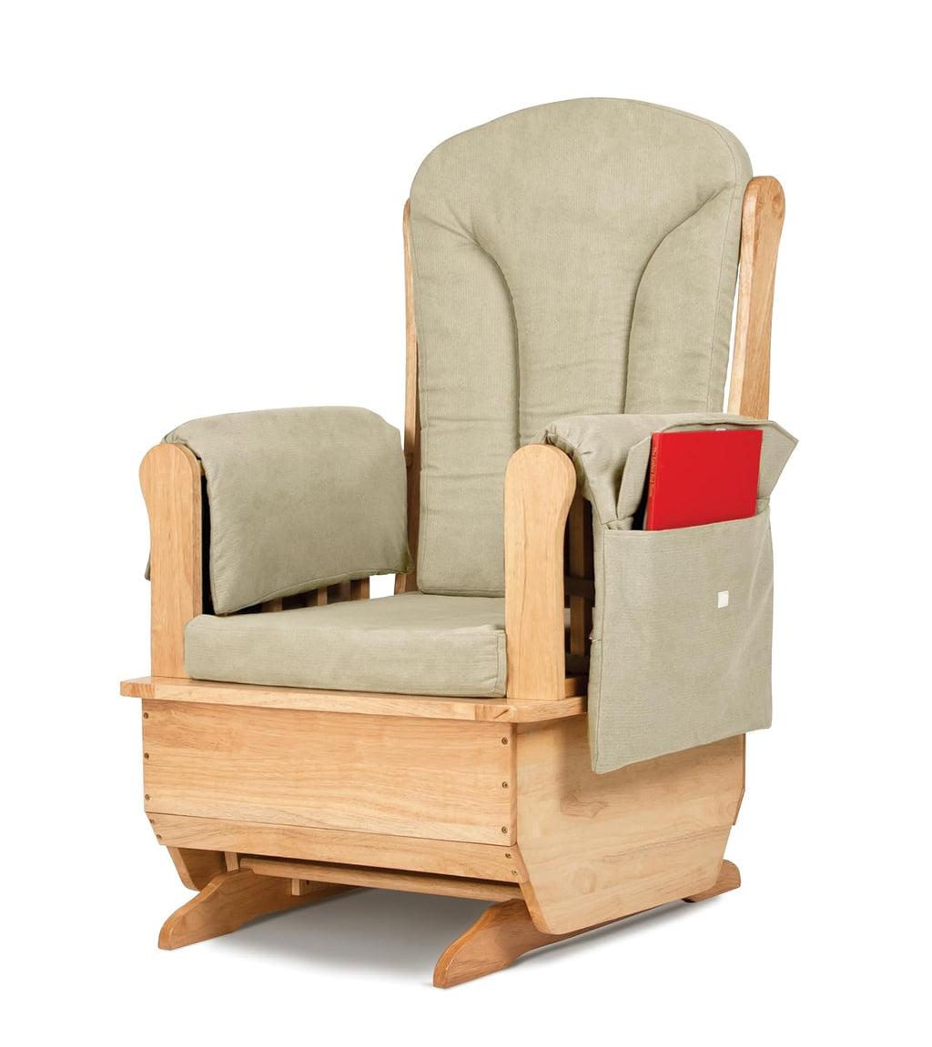 Jonti-Craft 8150JC Glider Rocker, Blue Cushions