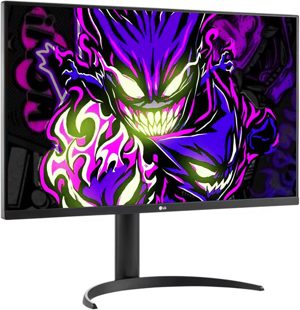 LG 32' 4K UHD(3840 x 2160) Ultrafine Monitor, 60Hz, HDR10, 90% DCI-P3, Dynamic Action Sync, Dual Controller, Black Stabilizer, Flicker Safe, HDMI & DisplayPort, Pivot/Height/Tilt Adjustment, Black
