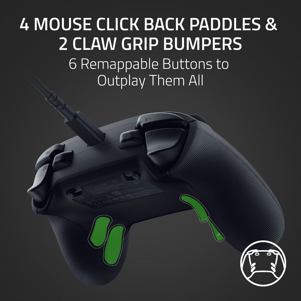Razer Wolverine V3 Tournament Edition Wired Gaming Controller + BlackShark V2 X Xbox Gaming Headset: Licensed for Xbox Series X|S, Xbox One, Windows PC