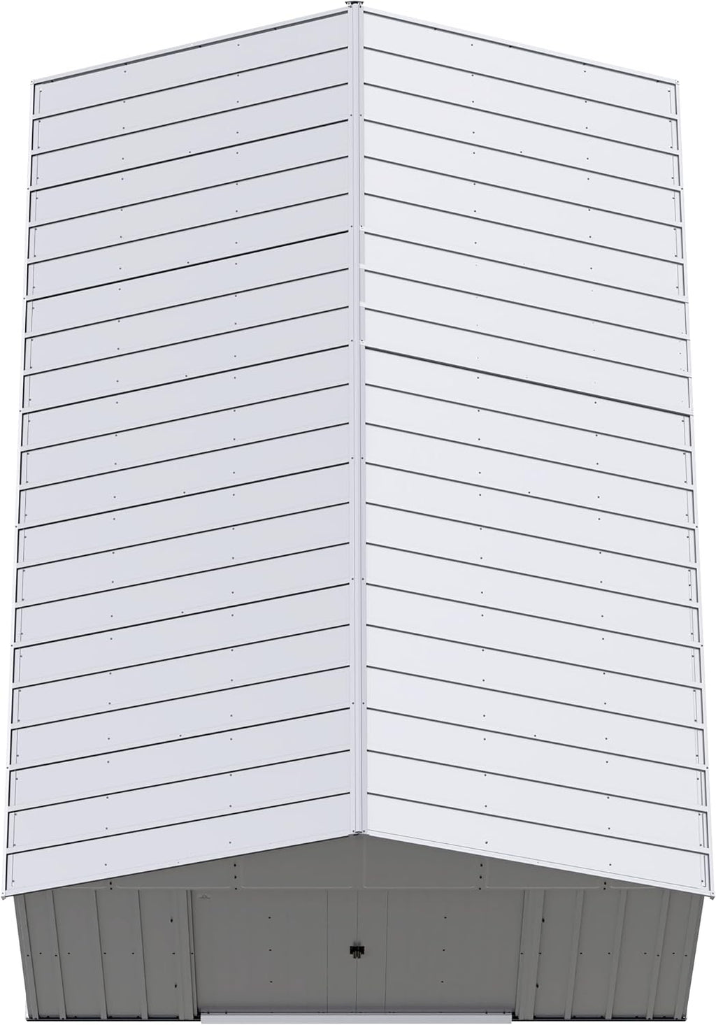 Arrow Classic Metal Shed, 12 x 17, Flute Grey