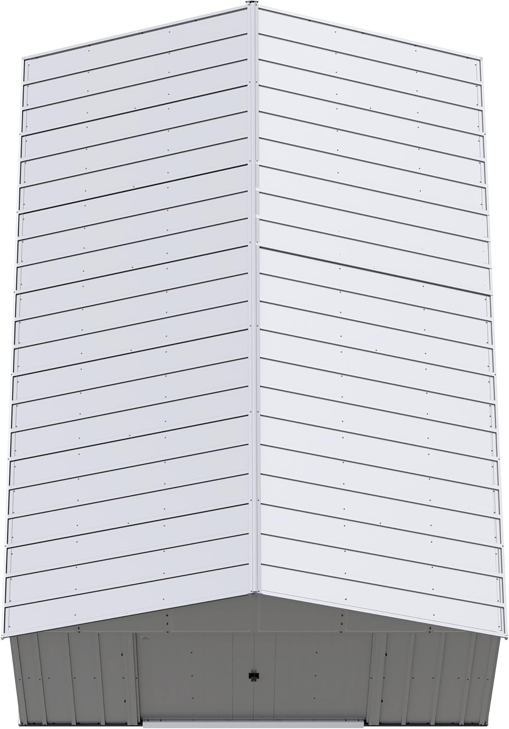 Arrow Classic Metal Shed, 12 x 17, Flute Grey
