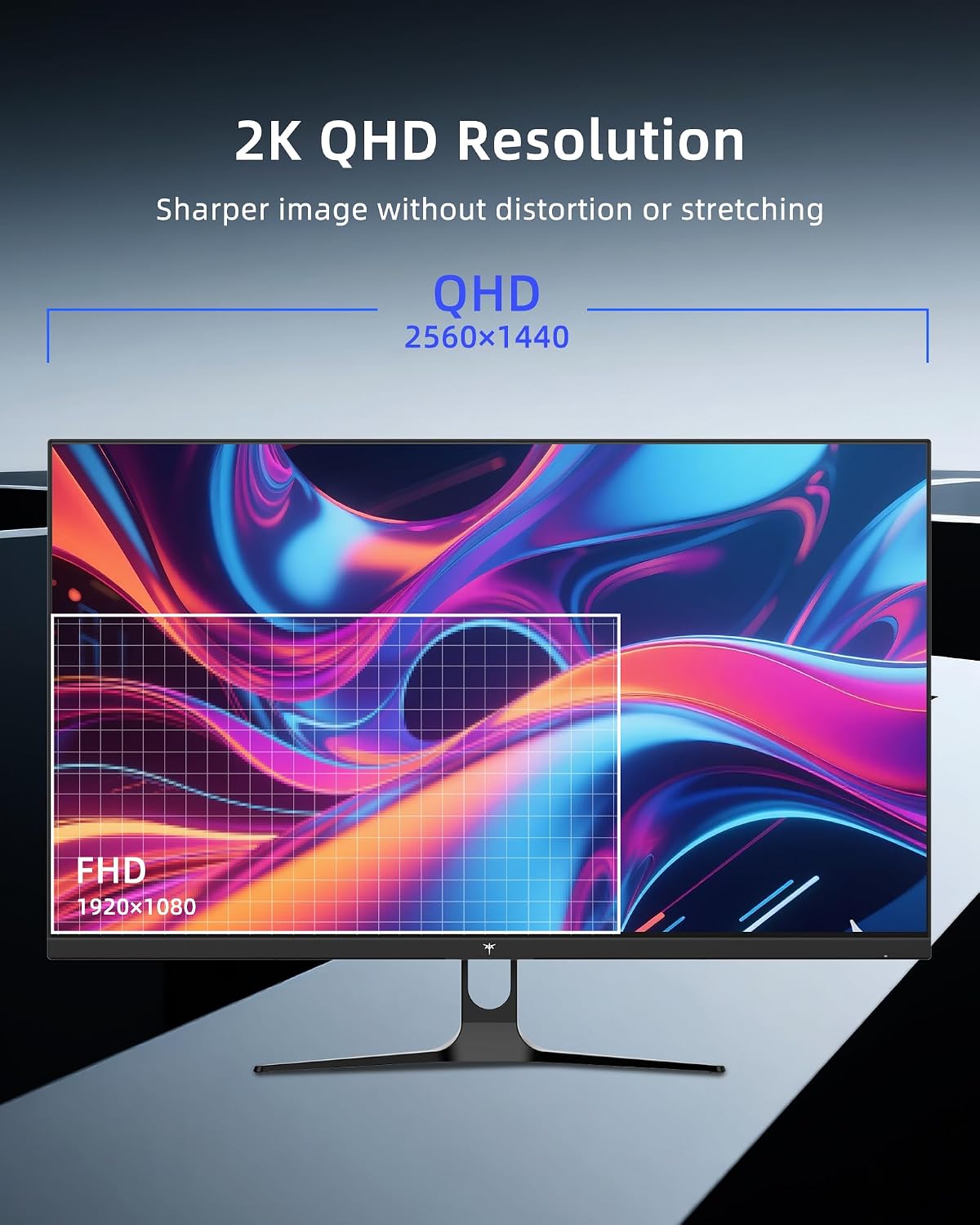 KTC 32 Inch Computer Monitor 2K - 1440P IPS Monitor 120Hz, Adaptive Sync, 109% sRGB, HDR10, Eye Care, HDMI Displayport, Tilt, VESA Compatible for Home Office Gaming, White, H32D6 (Renewed)