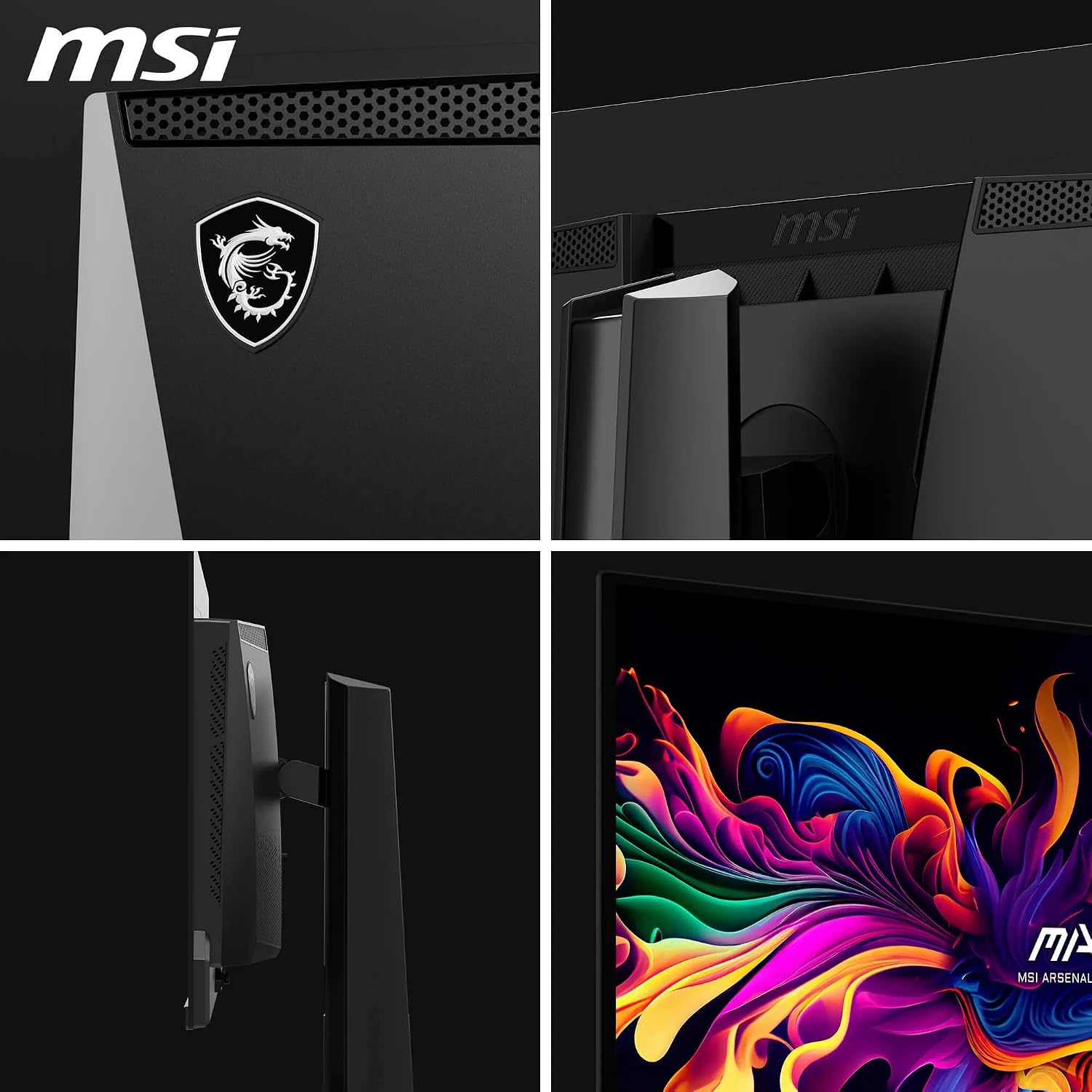 MSI MAG 271P QD-OLED X24 Gaming Screen 26.5 Inch WQHD – Quantum Dot OLED Panel 2560 x 1440, 240Hz/0.03ms, 99% DCI-P3, ΔE≤2, DisplayHDR True Black 400 – DP 1.4a, HDMI 2.1