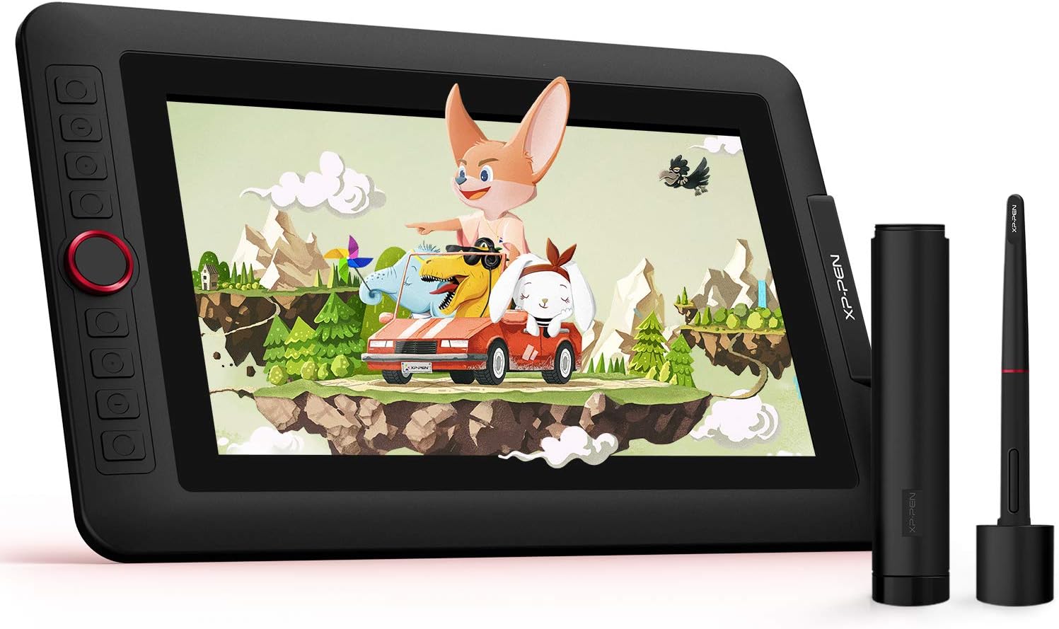 XPPen Artist12 Pro 11.6' Drawing Tablet with Screen Pen Display Full-Laminated Graphics Tablet with Tilt Function Battery-Free Stylus and 8 Shortcut Keys(8192 Levels Pen Pressure and 72% NTSC)