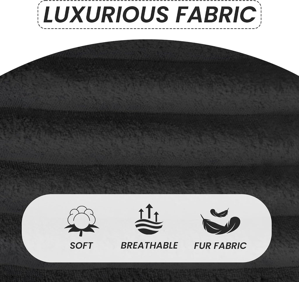 8 Inches Futon Mattress Queen Size, Extra Thick Futons Sofa Couch Bed with Strap Design, Japanese Floor Mattress for Adults, Folding Mattres Shredded Foam Filling (Frame Not Included), Black