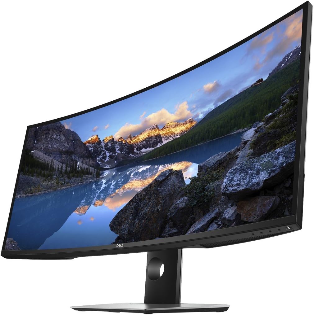 Dell U-Series 38' 4K UHD 1600p Ultra Wide Screen LED-Lit Monitor (U3818DW), Black