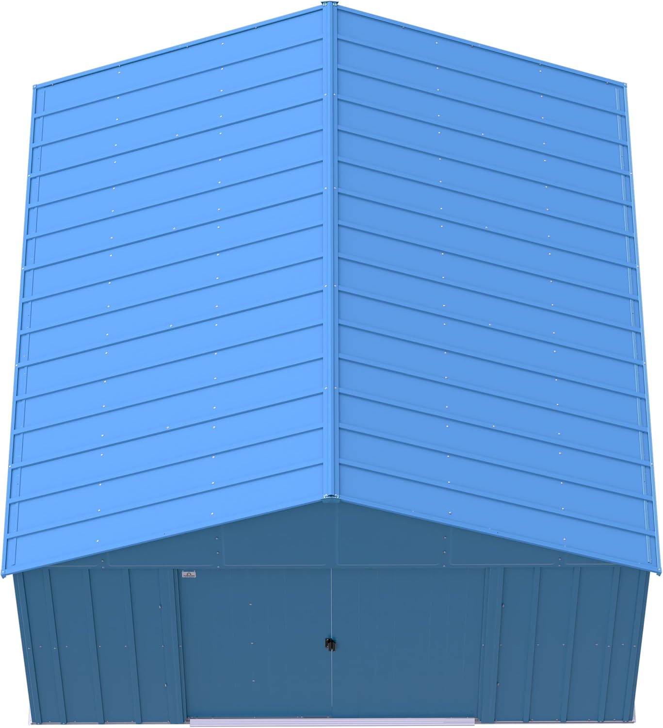 Arrow Classic Metal Shed, 12 x 12, Blue Grey