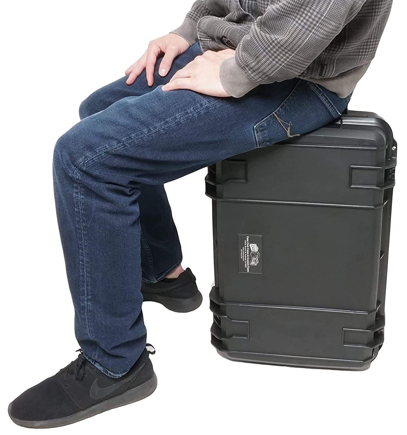 Case Club Pro Gaming Station to Fit Xbox Series X or S Console. Comes with Built-in 24' 1080p Monitor, Cooling Fans. Fits Console, Controllers, & Games, which are NOT Included 1MS / 144 Hertz