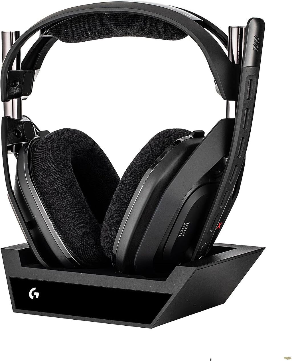 Logitech G Astro A50 X Omni-Platform Wireless Gaming Headset + Base Station Bundle Including: Logitech G G502 X Plus Lightspeed Wireless RGB Gaming Mouse, Headphone Holder, Cleaning Kit, Mouse Pad