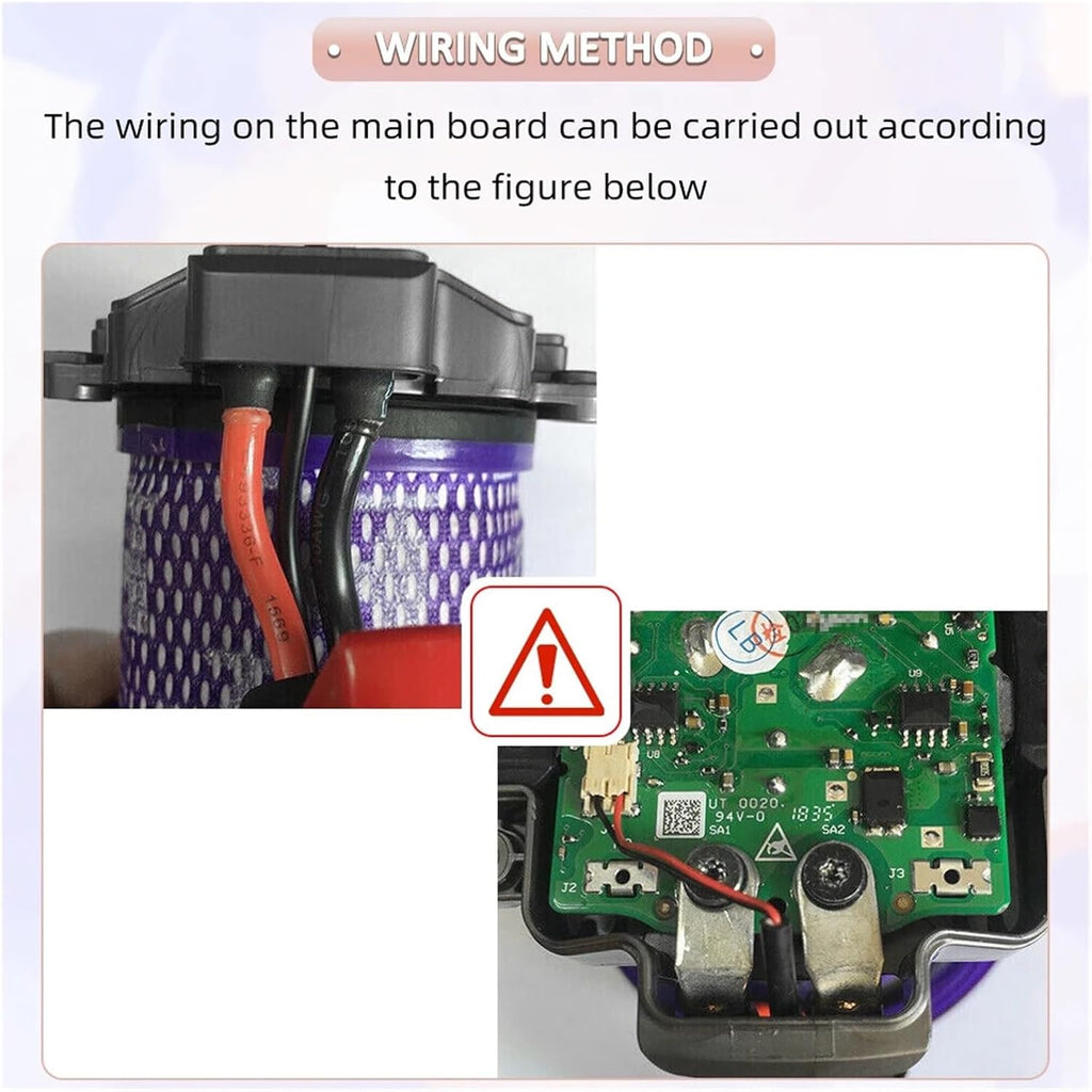 Vacuum Cleaner Motor,Compatible For Dyson V11 SV14/SV15，Motor Part Motherboard Motor Replacement