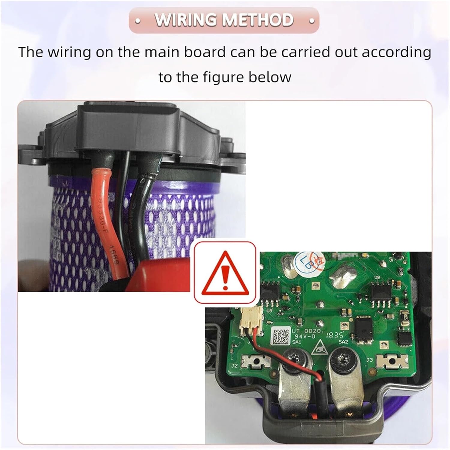 Vacuum Cleaner Motor,Compatible For Dyson V11 SV14/SV15，Motor Part Motherboard Motor Replacement