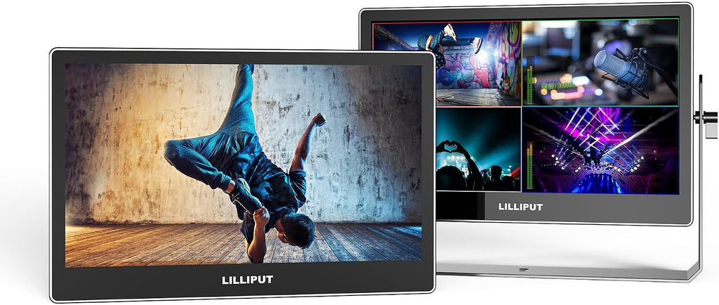 LILLIPUT 13.3' A13 OLED 4K 100000:1 Contrast and 100% DCI-P3 Color,Quad-Split,3G-SDI in&Out HDMI×4 DP×1 Broadcast Monitor