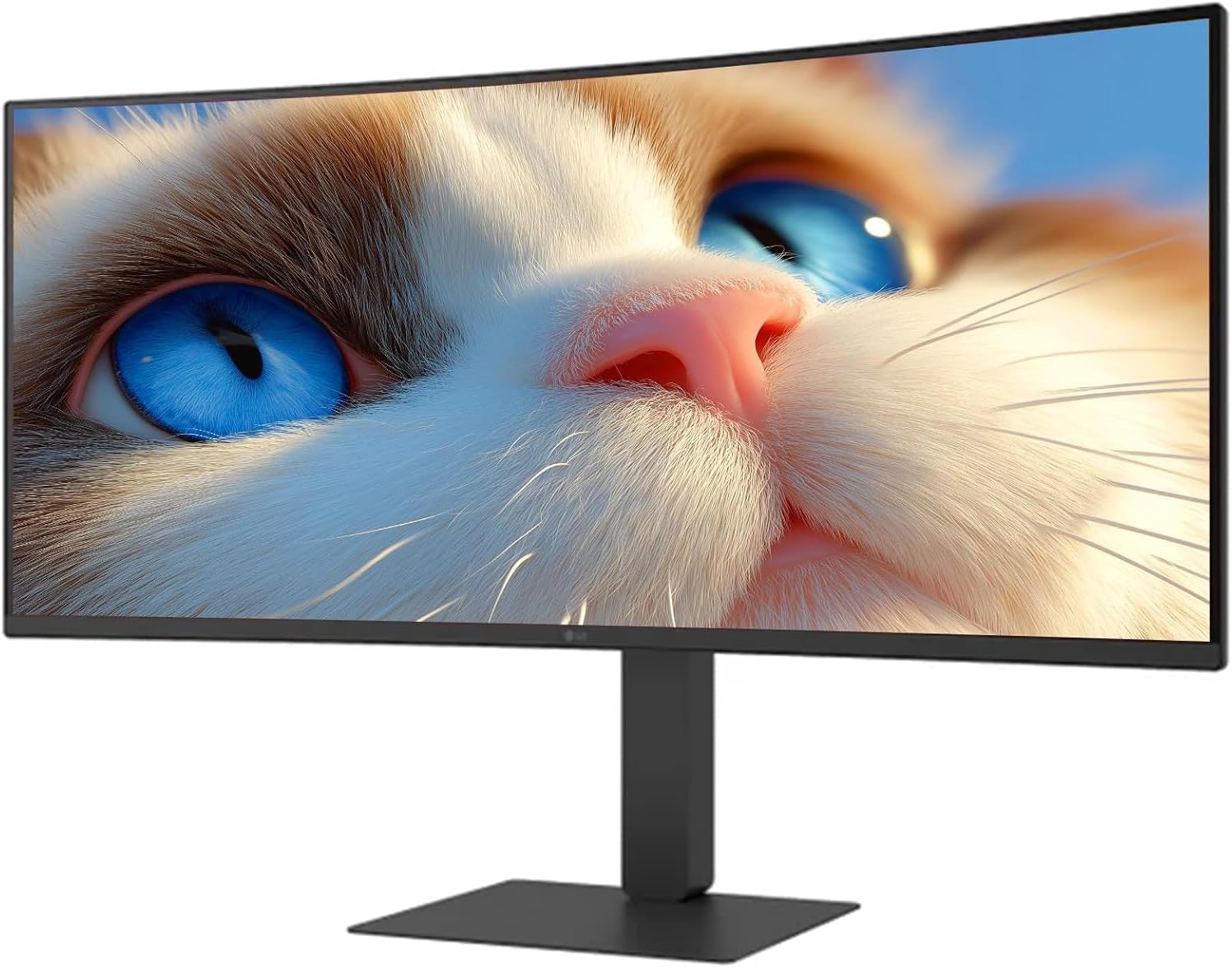 LG 34 Inch UltraWide Curved Monitor, WQHD(3440 x 1440), VA Display, 120Hz, 5ms, HDR10, 99% s RGB, Reader Mode, DisplayPort & HDMI, Built-in Speaker, Tilt/Height/Swivel Adjustment, Black