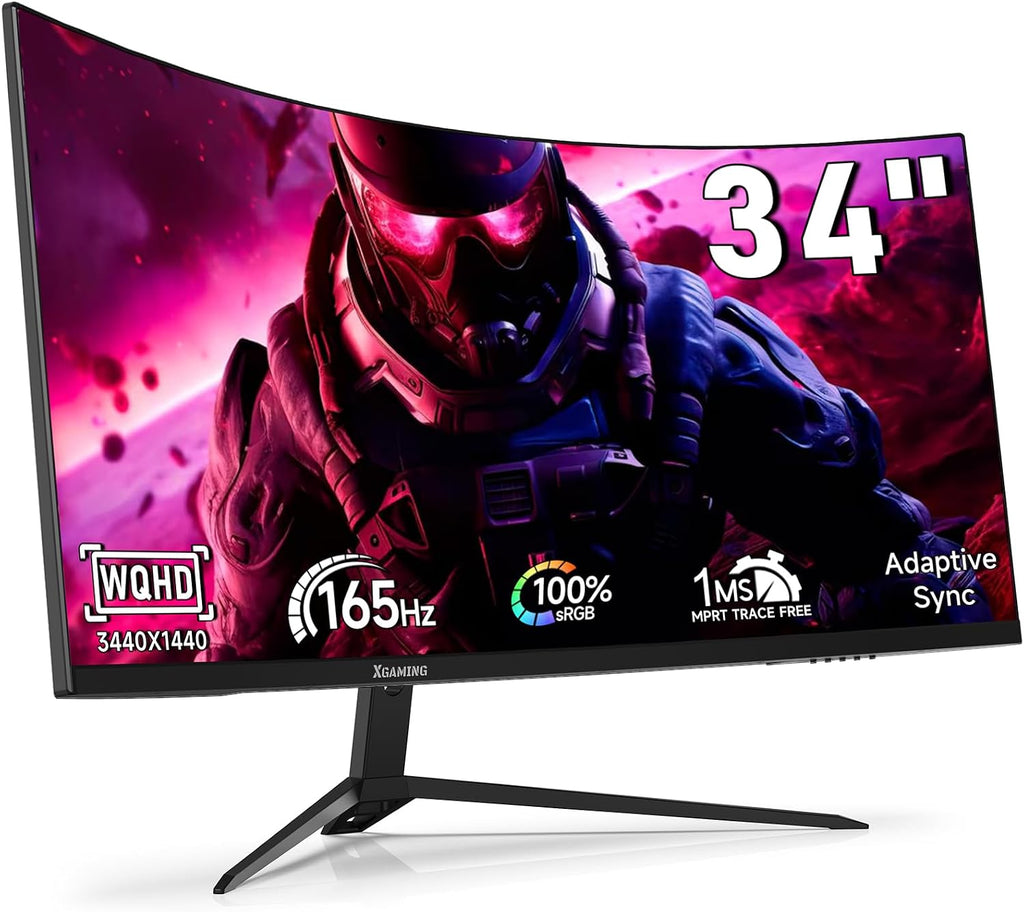 memzuoix Monitor Gaming (WQHD165HZ, 34inch)