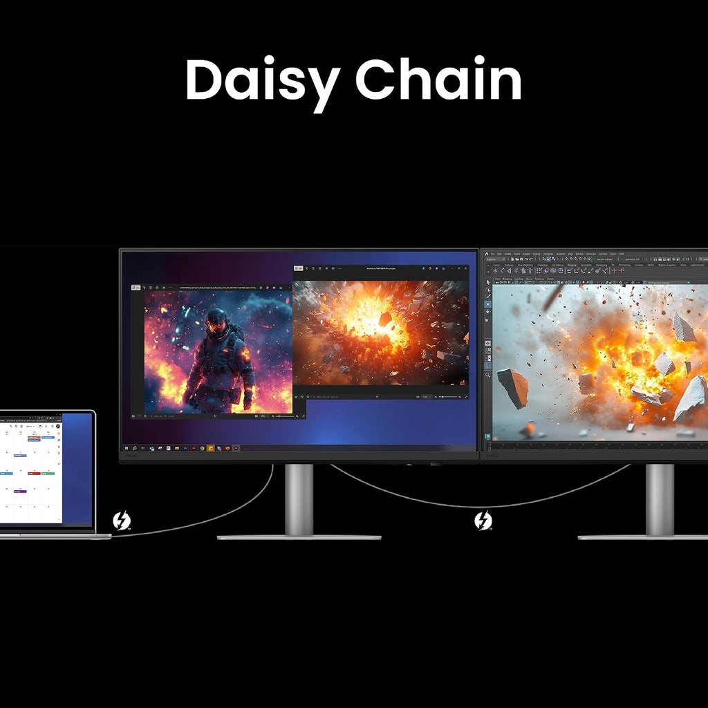 BENQ PD3226G 31.5' 4K UHD (3840 x 2160) @144 Hz Designer Monitor 5 ms, HDR10, Integrated Speakers, USB Hub, Swivel, Tilt, Rotation, Height Adjustments (Renewed)