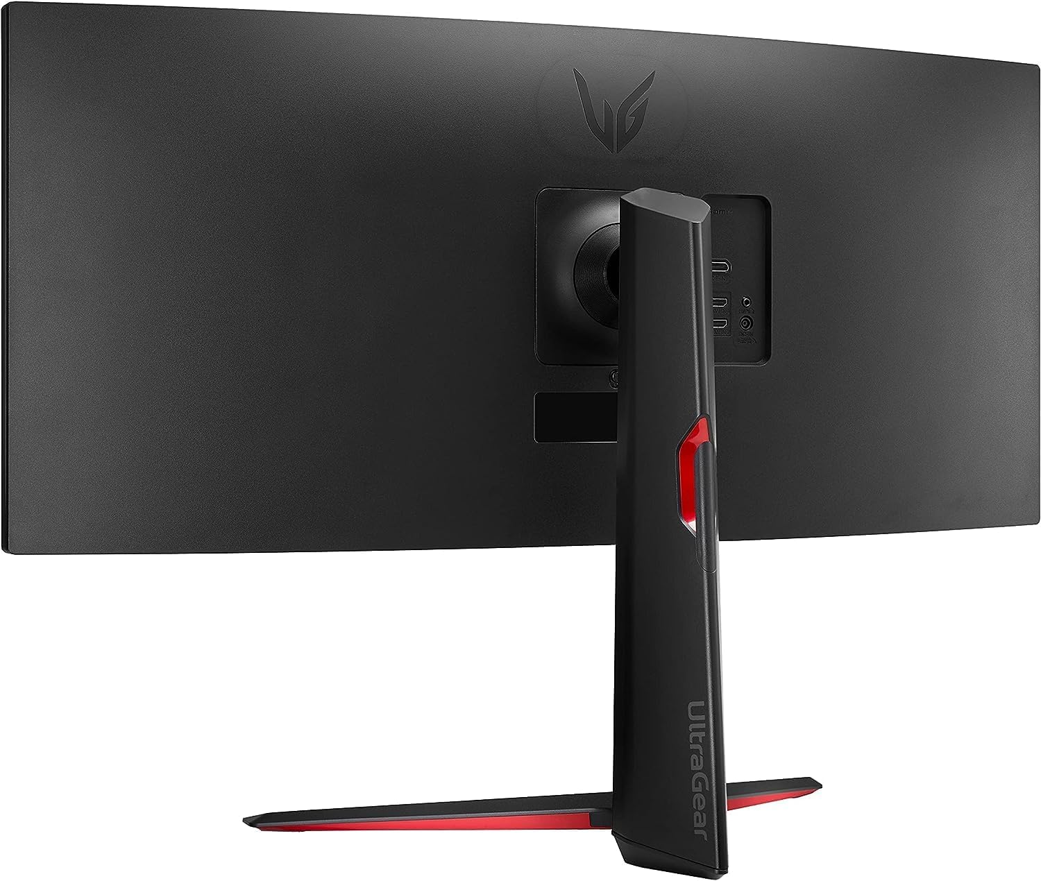 LG 34 inch Ultragear Curved Gaming Monitor, 160Hz, 5ms, QHD 21:9 (3440x1440) VA with HDR 10 Compatibility, AMD FreeSync Premium, Black, with 5ave HDMI Cable