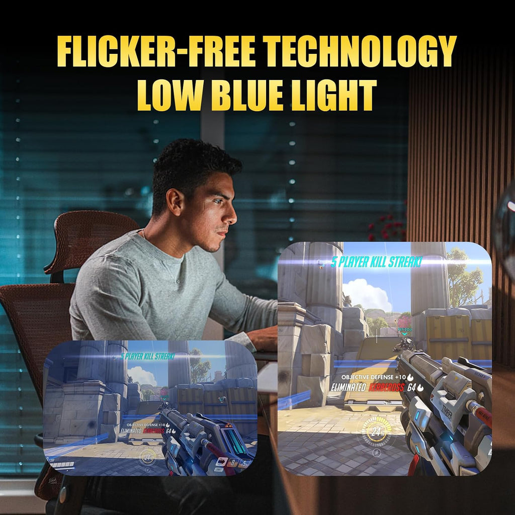 34 Inch Curved Gaming Monitor, 240Hz Refresh Rate, UWQHD (3440x1440), 1500R, 1ms MPRT, 3000:1 Contrast Ratio, Sturdy Metal Stand, VESA Mountable, for PC Gamer and Immersive Gameplay