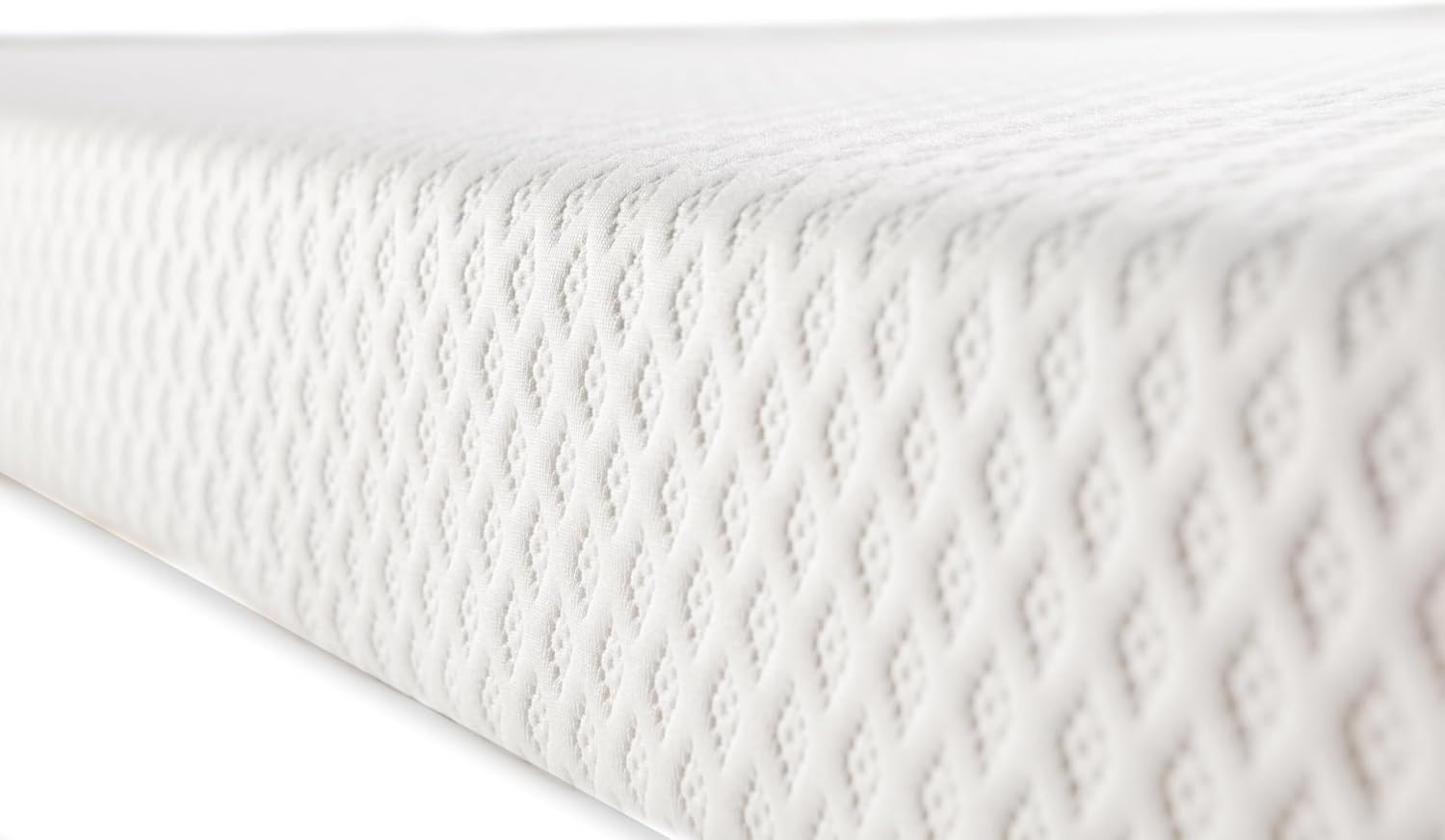 Queen, 4.5 Inch Sleeper Sofa Bed Mattress - 60x72, Aquasoft Memory Foam, Medium Firm, Breathable Diamond Soft Cover Fabric, Certified Only Safe Foams, Bed in a Box Mattress - Made in USA