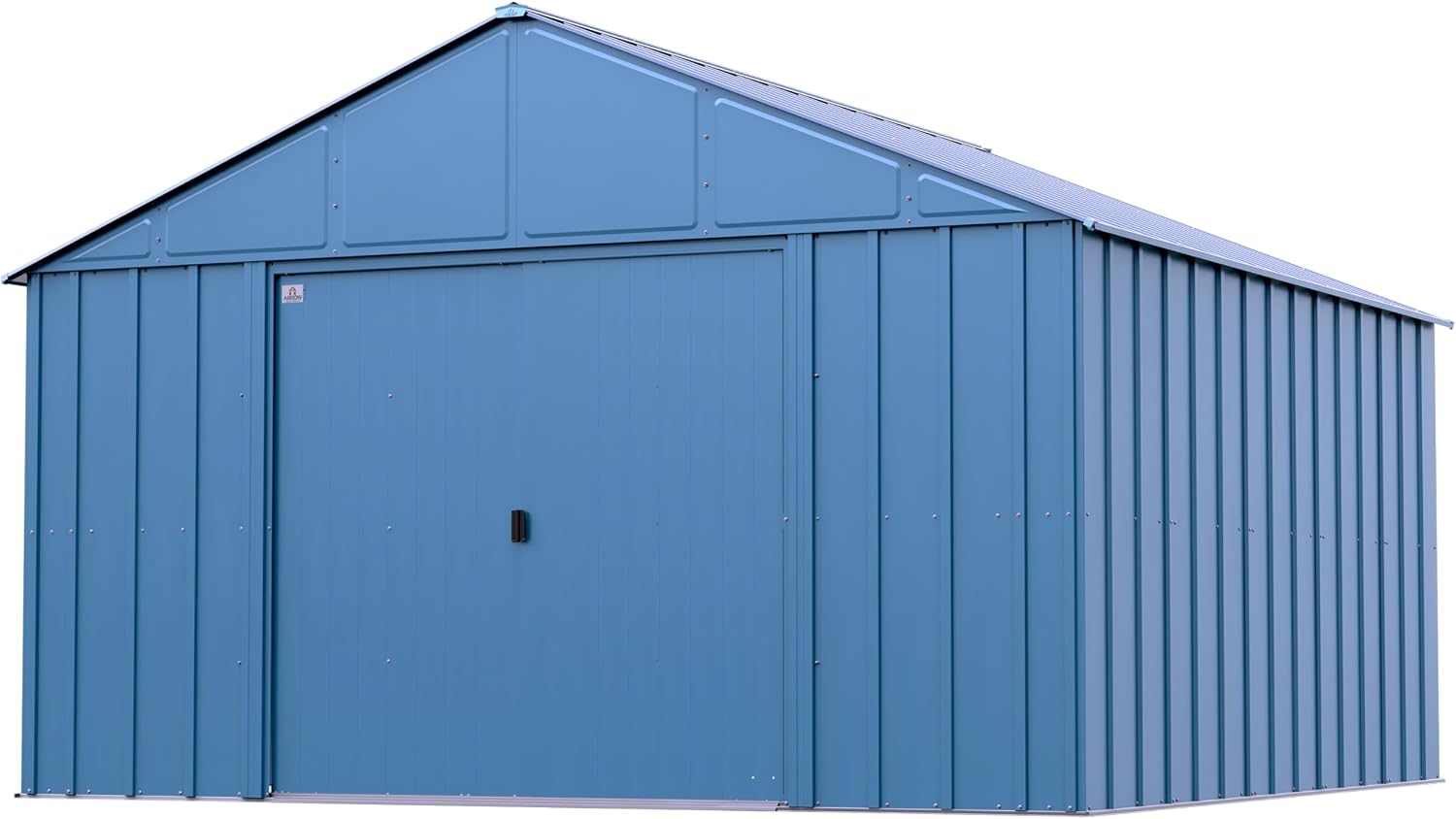 Arrow Classic Metal Shed, 12 x 12, Blue Grey