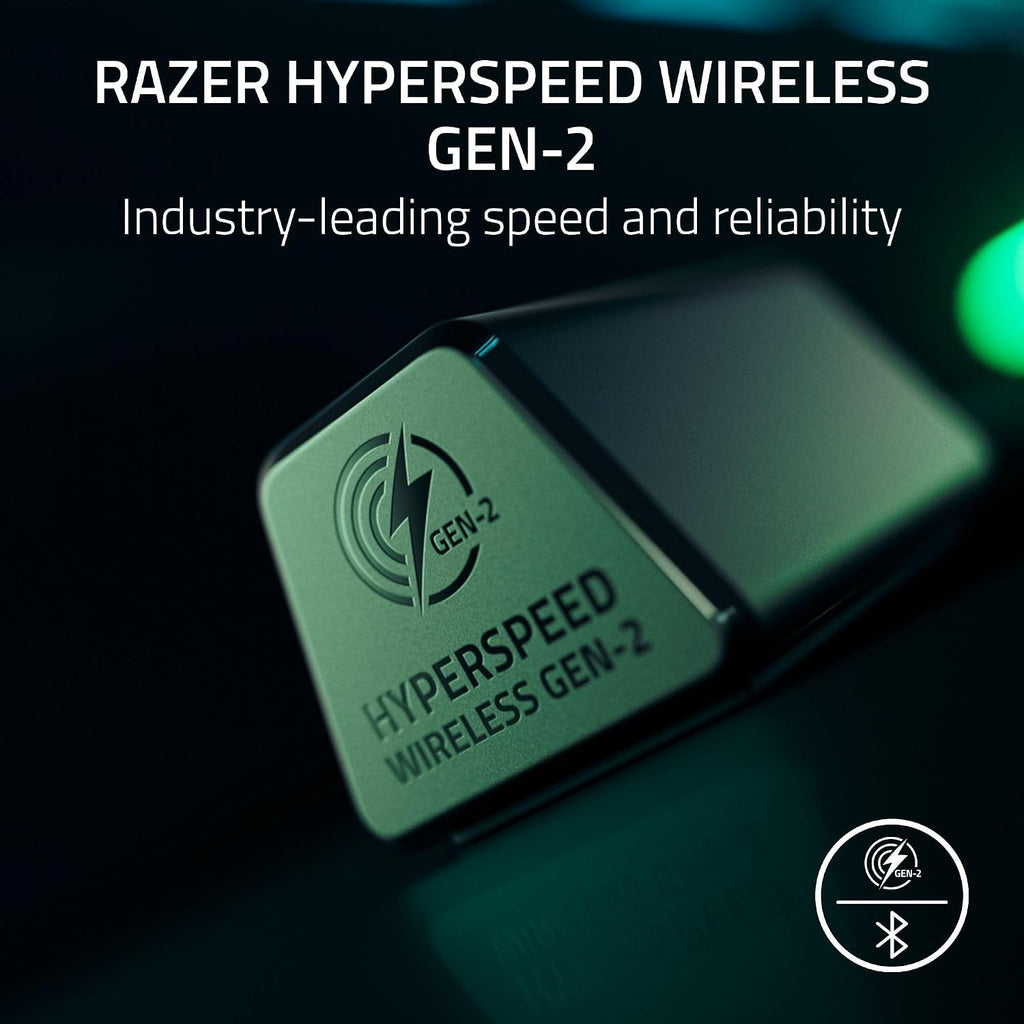 Razer BlackShark V3 Wireless Gaming Headset for Xbox: 50mm Drivers - Super Wideband Mic - 2.4 GHz, Bluetooth, USB - Works with PC, Mac, PS5, Nintendo Switch, Smartphone - Long Battery Life - Black