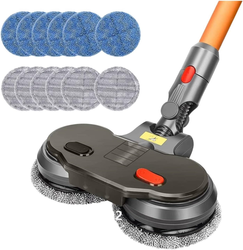 Electric Mop Attachment. Compatible For Dyson V11 V15 V10 V8 V7. Vacuum Cleaner Mop With Removable Water Tank 12 Mops Accessories Spare Parts
