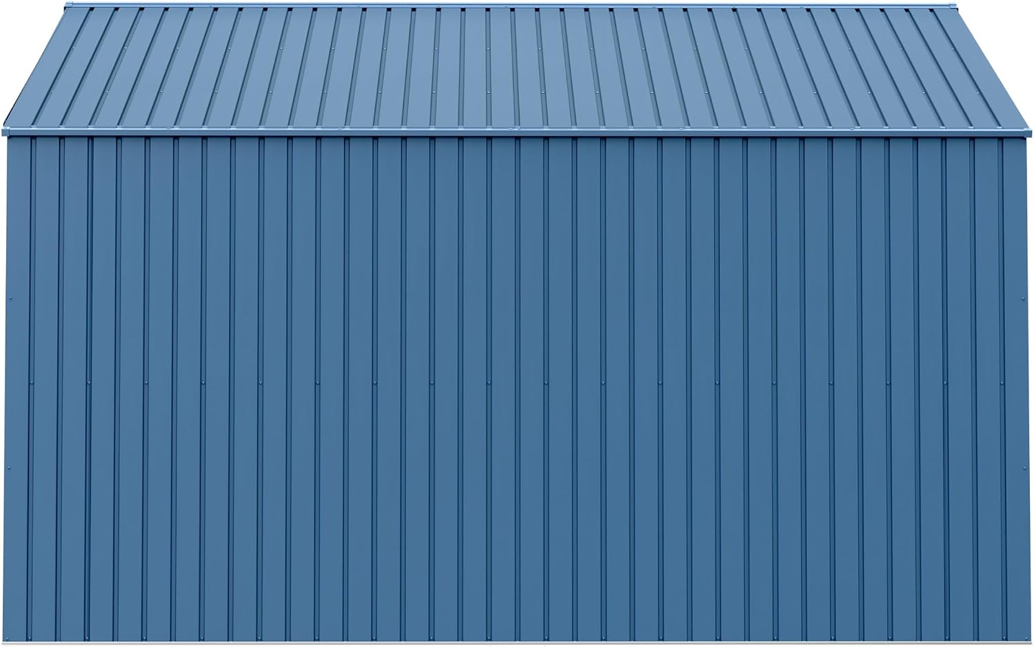 Arrow Shed Elite 12' x 12' Tall Outdoor Steel Storage Shed with High Gable and Lockable Doors Storage Building, Blue Grey
