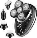 Electric Razor for Men, Wet Dry Facial&body Electric Shaver Hair Trimmer Beard Electric Razor For Men Bald Shaving Machine Rechargeable Grooming Set