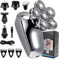 Electric Razor for Men, Rechargeable Powerful Beard Hair Electric Shaver for Men Body Trimmer Facial Grooming Kit Electric Razor Balde Shaving Machine