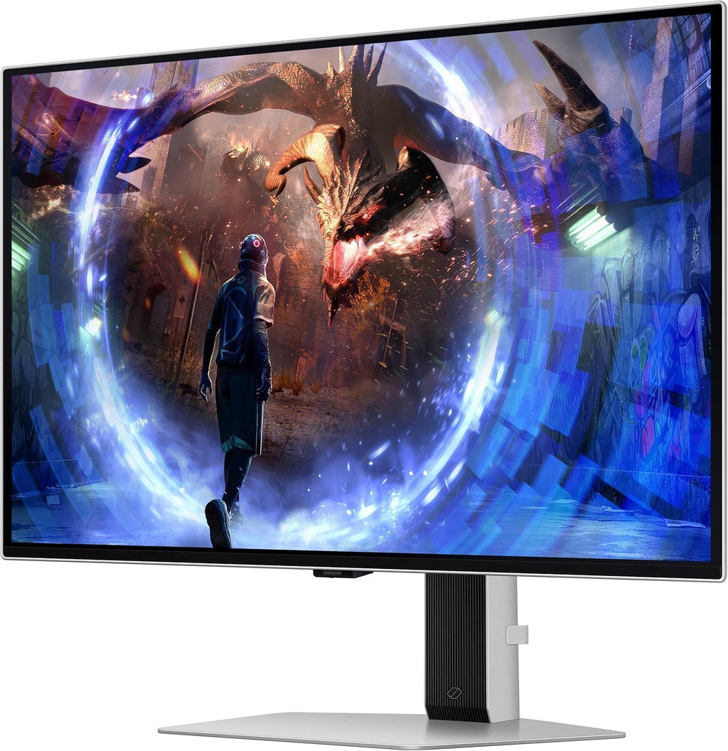 Samsung Odyssey OLED G6 27' QHD Gaming Monitor 360Hz Display with Anti-Glare, Flicker Free, VESA Mount (100mm), HDMI, Displayport & Dockztorm USB Port Expander, Silver Color (LS27DG602SNXZA) 2 Pack