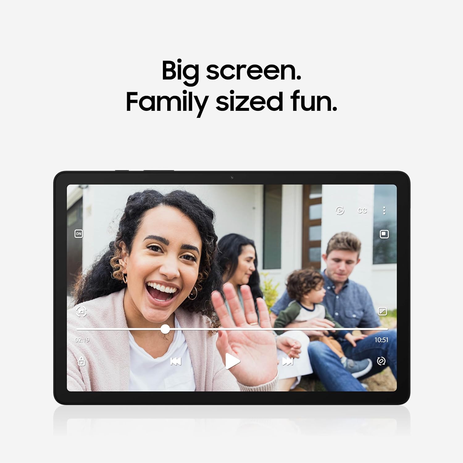 Samsung Galaxy Tab A9+ Tablet 11' 64GB Android Tablet, Big Screen, Quad Speakers, Upgraded Chipset, Multi Window Display, Slim, Light, Durable Design, US Version, 2024, Graphite